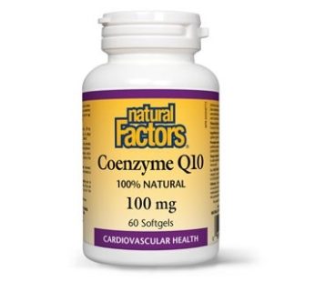 Natural Factors Coenzima Q10 100 mg 60 gelule