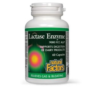 Lactaza enzima 60 capsule