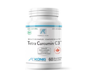 Tetra Curcumin C3 – Curcumin alb – 60 capsule vegetale