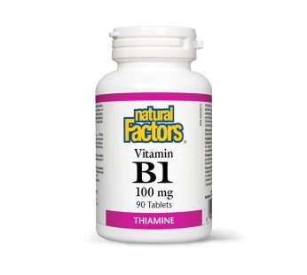 Vitamina B1 – TIAMINĂ – 100 mg 90 tablete