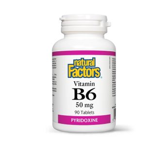 Vitamina B6 (Piridoxină) 50 mg 90 tablete