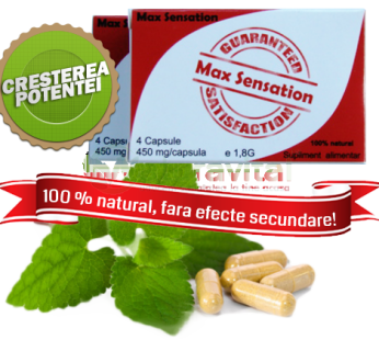 Max Sensation 450 mg 4 capsule
